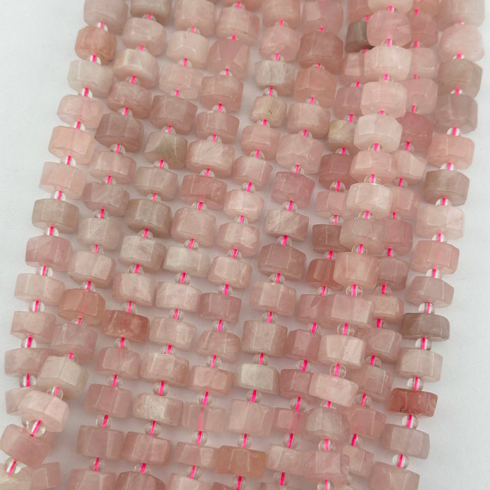 Розовый кварц размер 12*8 мм мм натуральный камень