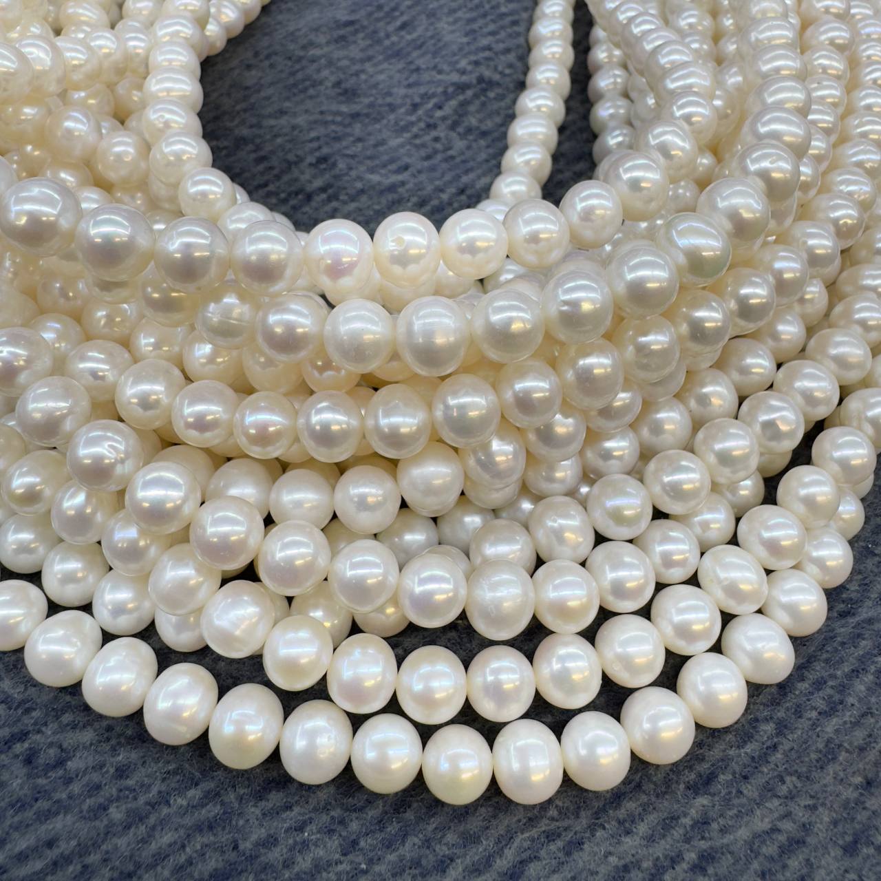 Жемчуг АА культивированный размер 9мм